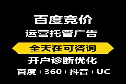 竞价开户推广案例市场分析